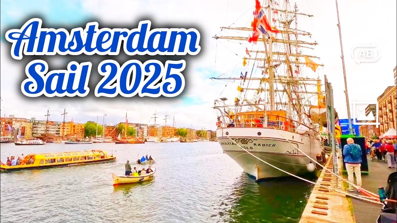 Amsterdam Sail 2025 - Unieke beelden!