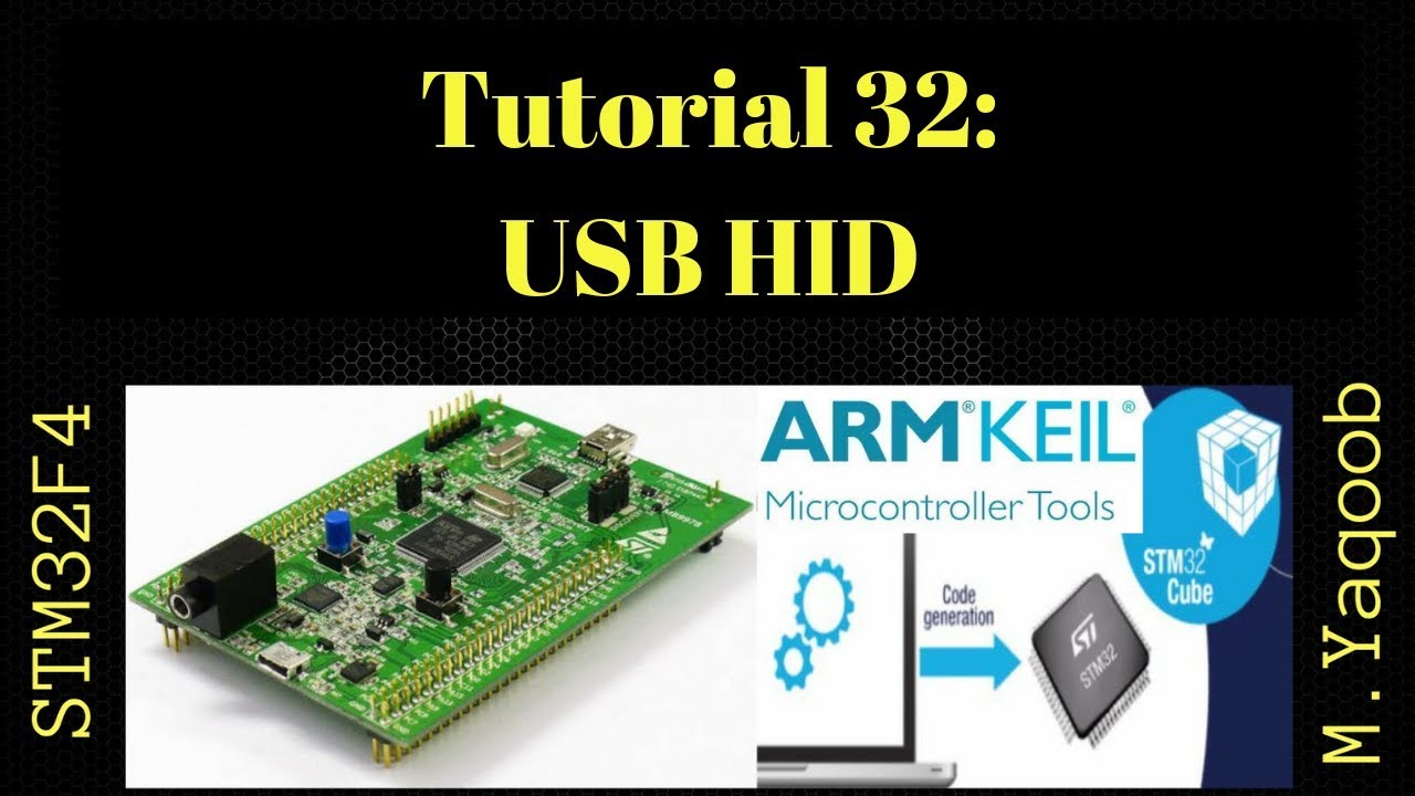 Плата STM32F4 Discovery &mdash; Keil 5 IDE с CubeMX: Учебное пособие 32 &mdash; USB HID