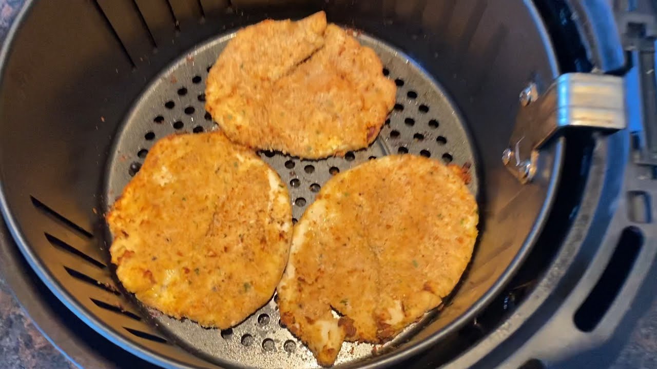 Air Fryer Breaded Turkey Cutlets