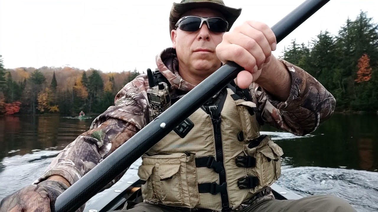 Canoe camping fishing the St. Regis canoe region long pond, slang turtle pond October 2021