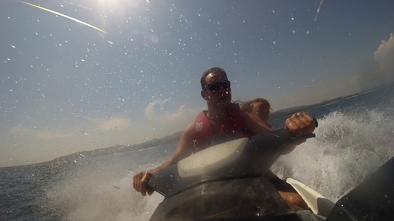 Jet-ski avec ma fille !