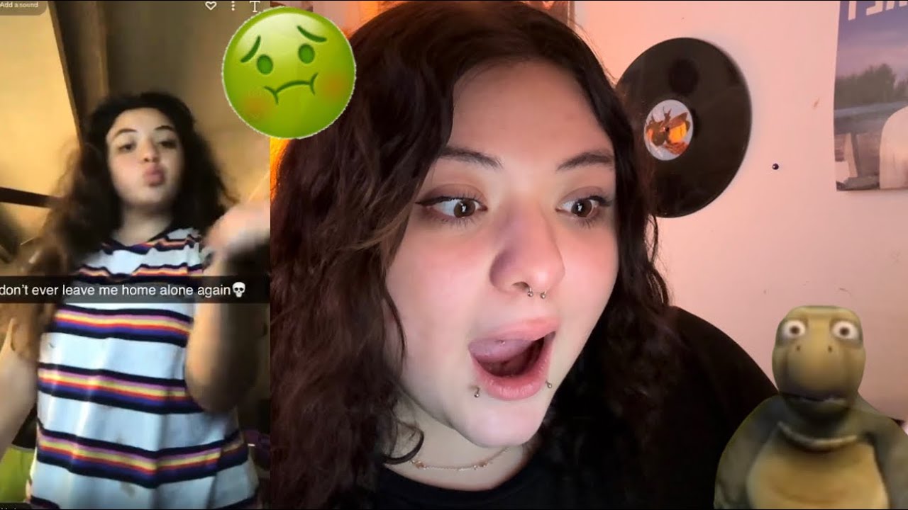 reacting to OLD videos of myself… (ew.)