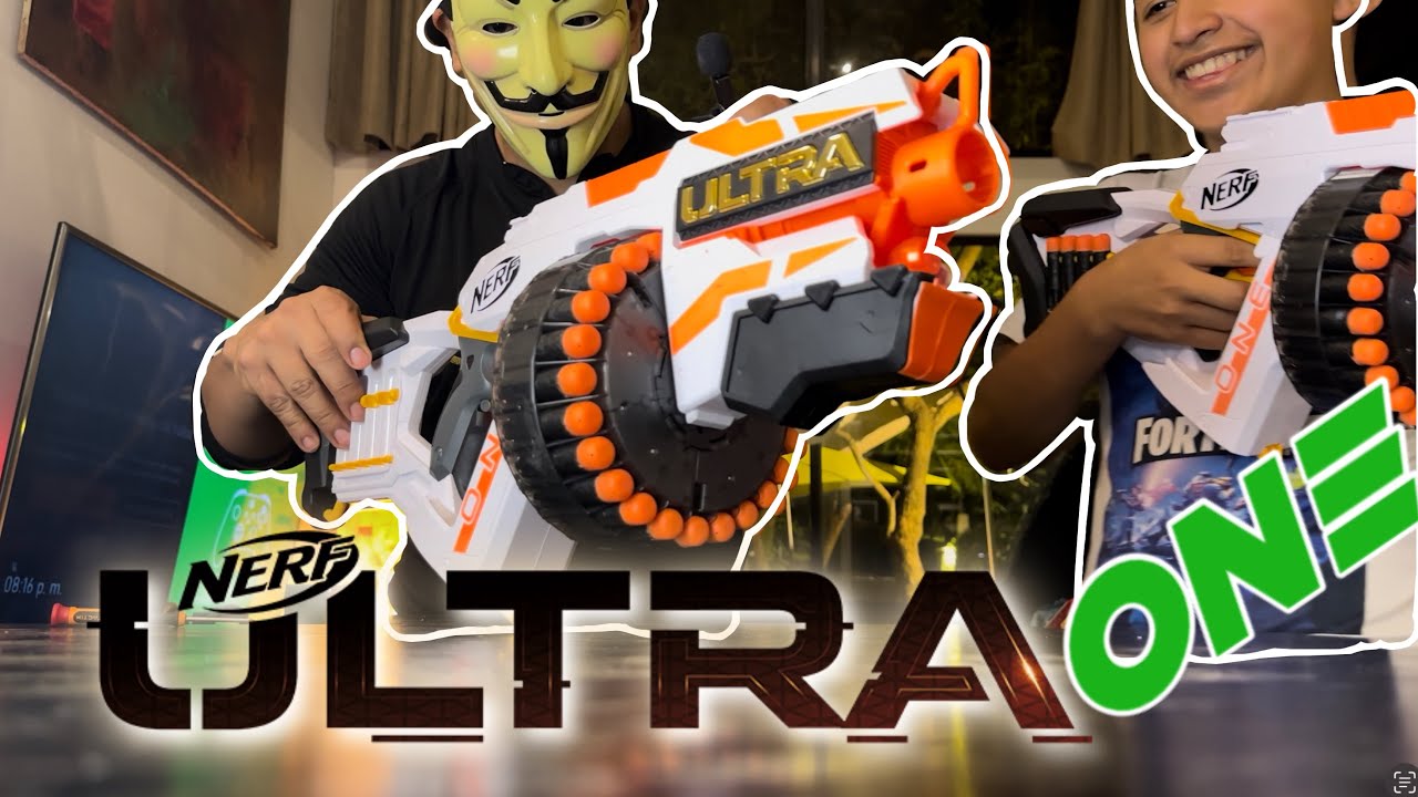 Revisamos NERF ULTRA ONE 🤠🤠☝️ una belleza 😀🔫🔫review