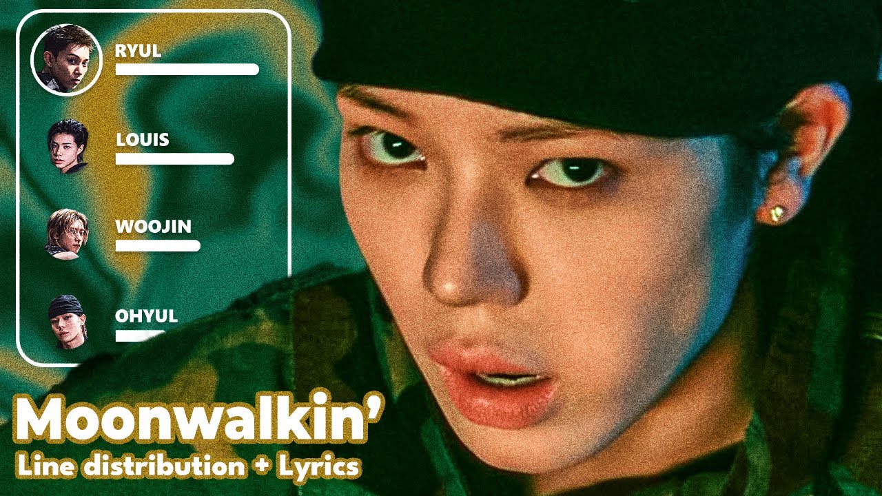 LNGSHOT - Moonwalkin' - Line Distribution + Lyrics