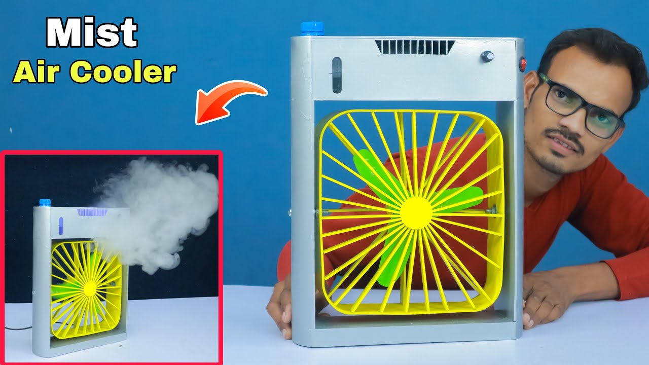 How To Make Mist Air Cooler || घर पर बनाये मिस्ट एयर कूलर