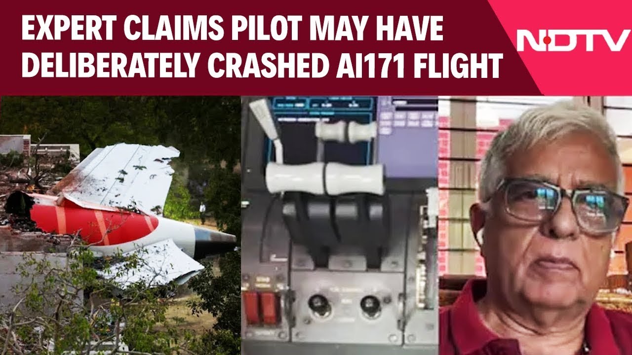Air India Crash Report  | Aviation Expert Flags Pilot Suicide Angle Amid Air India Crash Probe