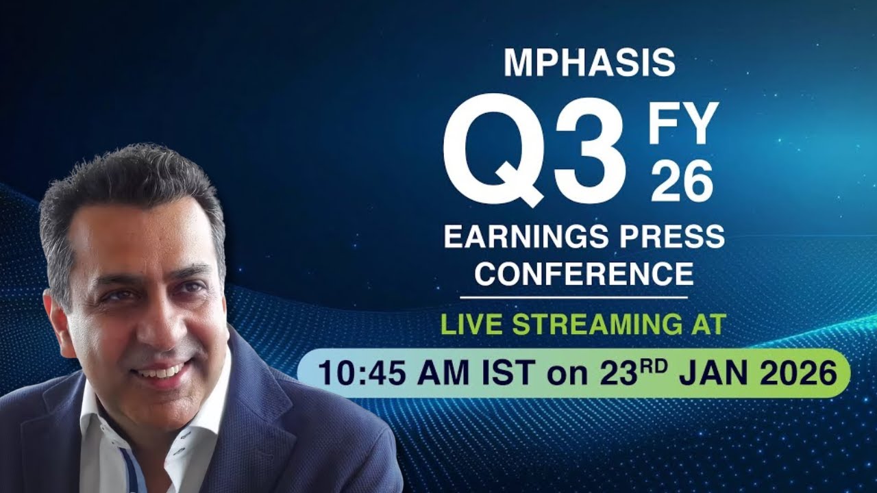 LIVE: Mphasis Q3 FY26 Earnings Announcement | Mphasis Press Conference On Q3 Results