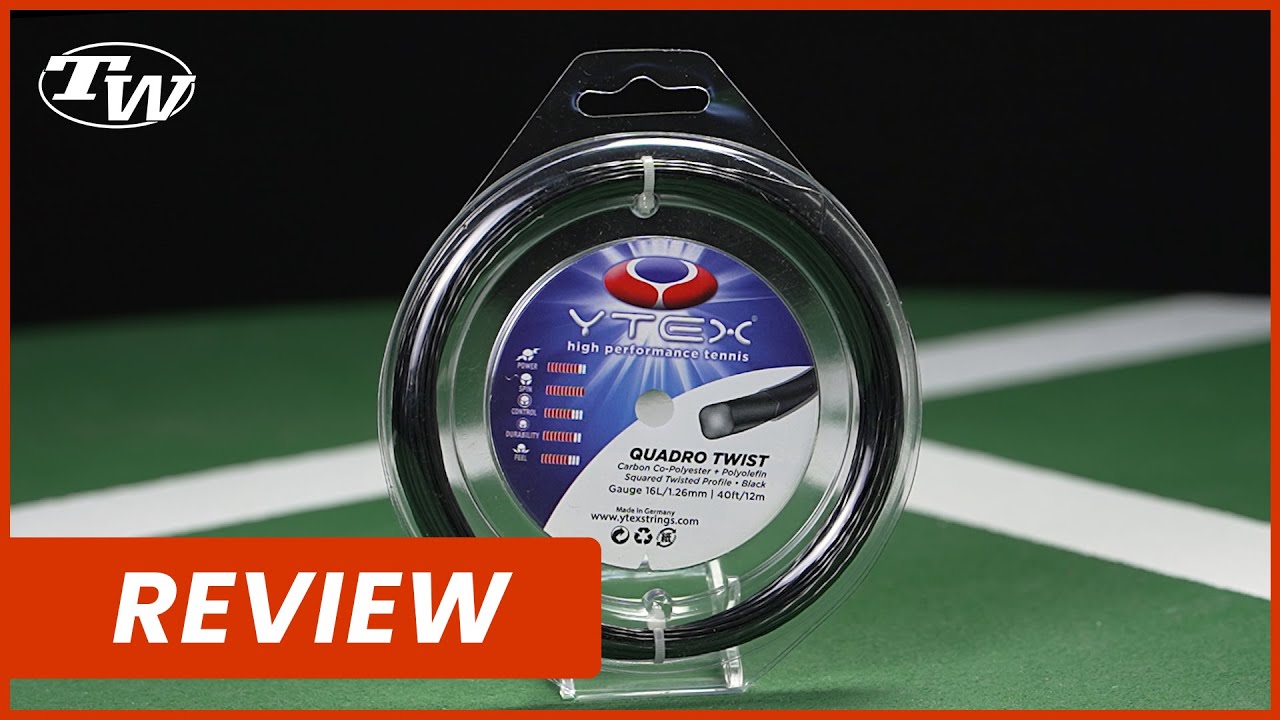 YTEX Quadro Twist Tennis String Review