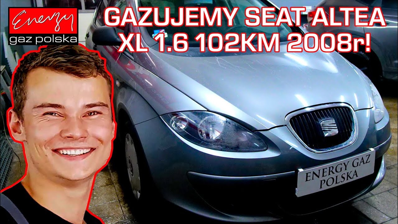 Seat Altea XL 1.6 102KM 2008r na LPG! Montaż gazu w Energy Gaz Polska Warszawa!
