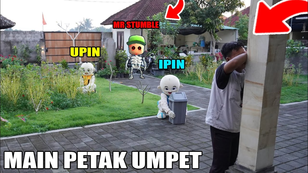 UPlIN IPlIN MAIN PETAK UMPET SAMA HANTU STUMBLE GUYS?!