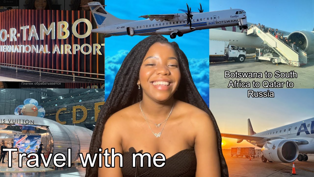 OMG!!! LET'S FINALLY GO BACK TO RUSSIA |TRAVEL WITH ME FROM BOTSWANA TO RUSSIA