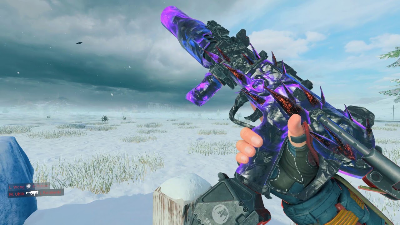 Black Ops 4: Purple Dark Matter on All Weapons with Attachments