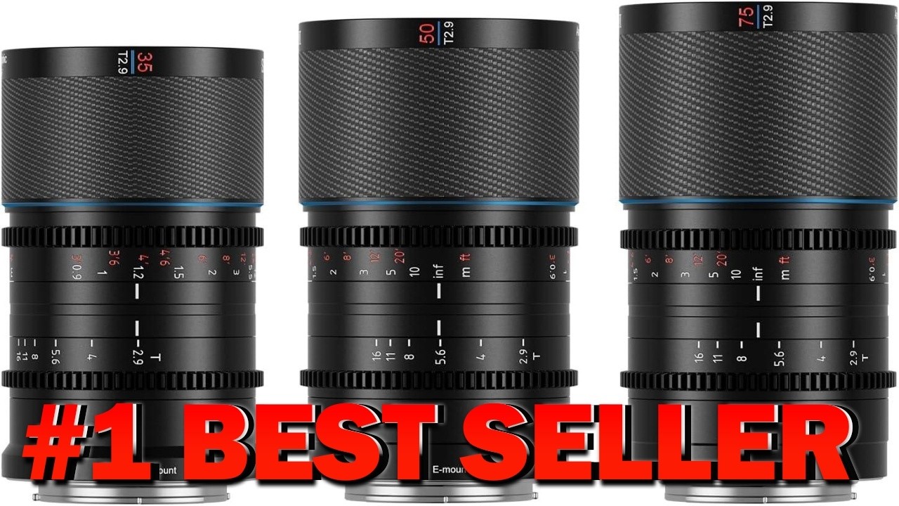 SIRUI Saturn 35mm 50mm 75mm T2.9 1.6X Full Frame Carbon Fiber Anamorphic - B0CP9JMH2Q