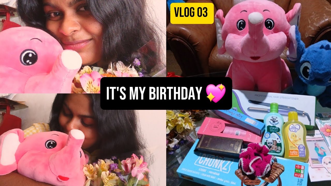 ඔන්න එහෙනම් මට 22 යි 🤪💖🍰 ||  Birthday Vlog 💖 || මට හම්බුණ තෑගි 💫🫠 || Vlog 03 ||