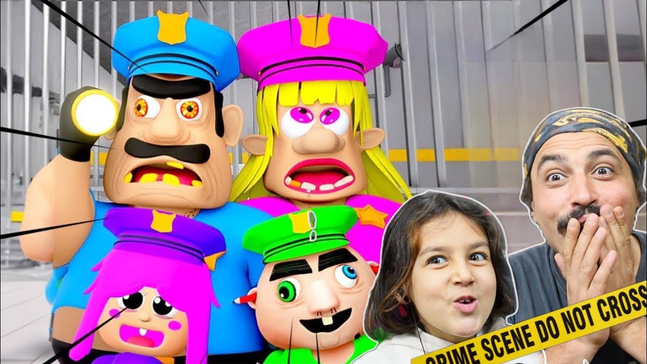 KORKUNÇ BRUNO AİLESİNİN HAPİSHANESİNDEN KAÇIYORUZ 😄 Roblox Bruno's Family Prison Run Obby!