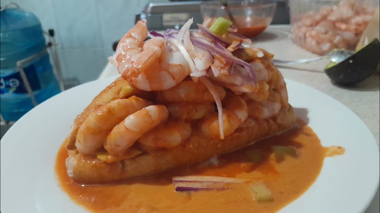 Cómo hacer TORTAS AHOGADAS de CAMARÓN | RICTON