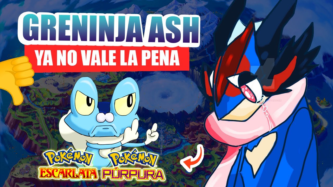 5 COSAS QUE ARRUINARON A GRENINJA ASH EN PALDEA #pokemonscarletandviolet | Scorph Pokémon