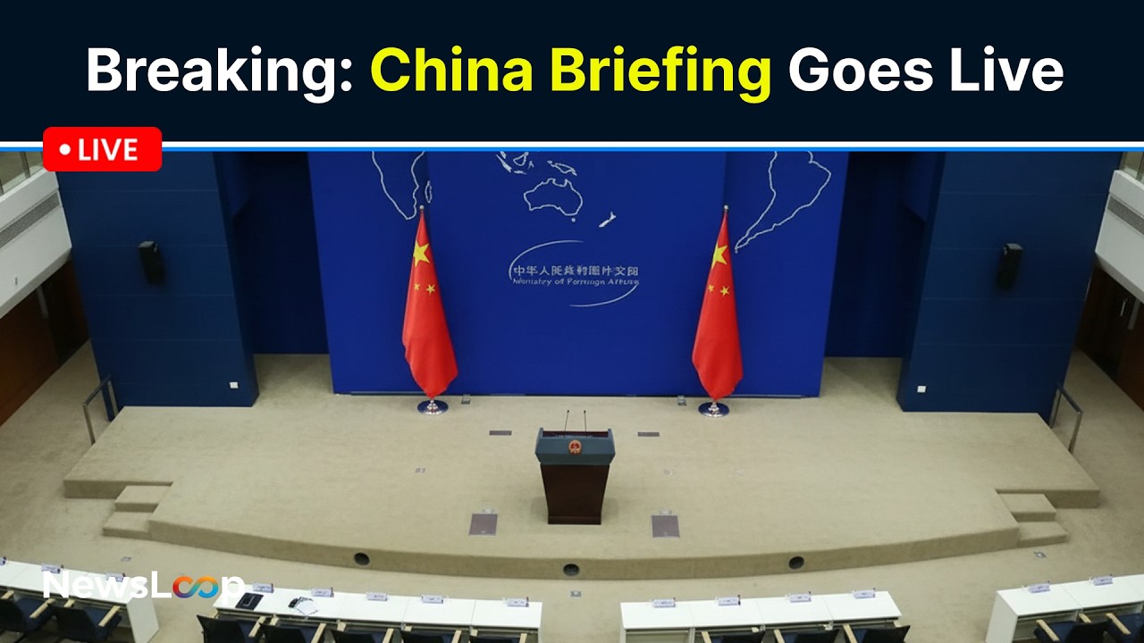 🔴LIVE | China Foreign Ministry Holds Daily Briefing Live From Beijing Today