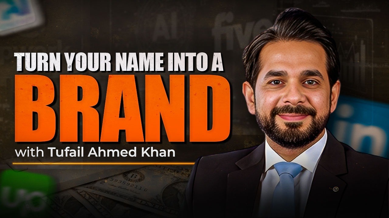 Turn Your Name Into a Brand | LinkedIn Personal Branding with Tufail Ahmed Khan | IMedia Podcast