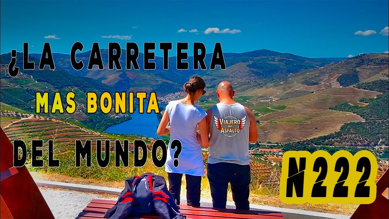¡🏍️ Arranca la ruta más bonita del mundo en moto! 🌍 La N222 en Portugal 🇵🇹