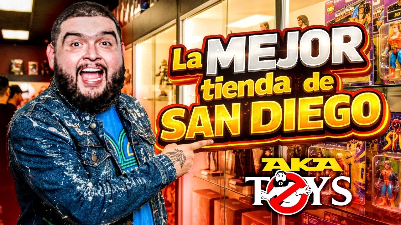 VISITANDO una de las TIENDAS MÁS GRANDES de JUGUETES en SAN DIEGO | AKA TOYS | La Mole