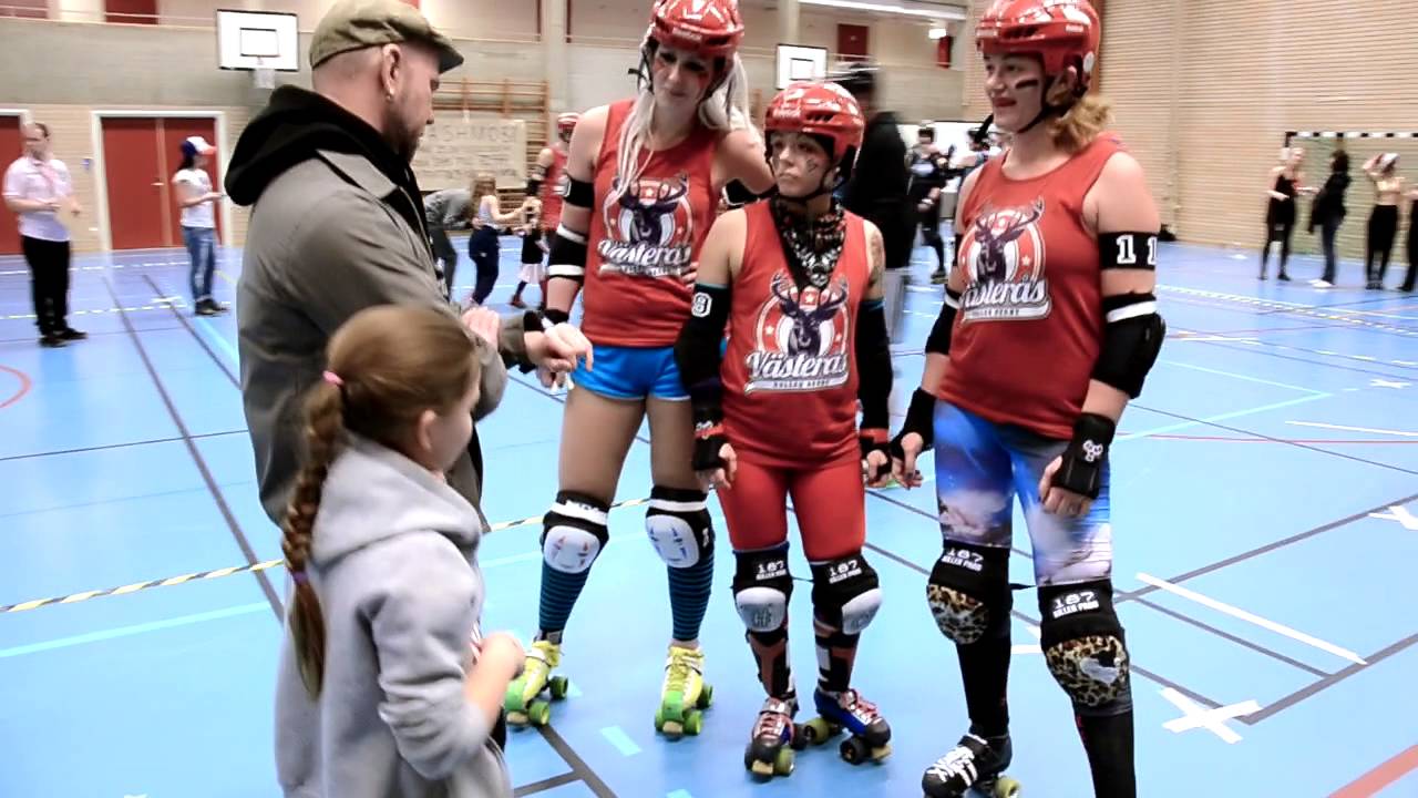CONTAINER 90 Feat Västerås Roller Derby - Roller Derby Girls Official Video