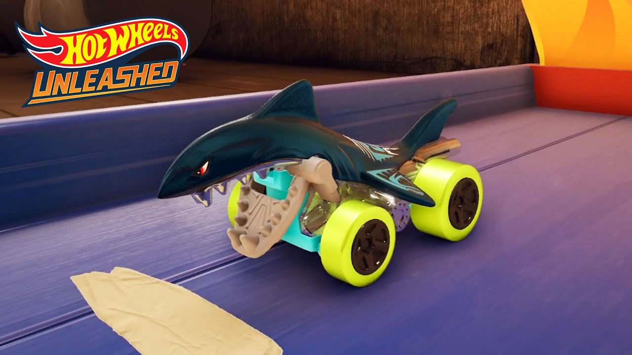 Hot Wheels Unleashed: Shark Bite Race In Vertigo!