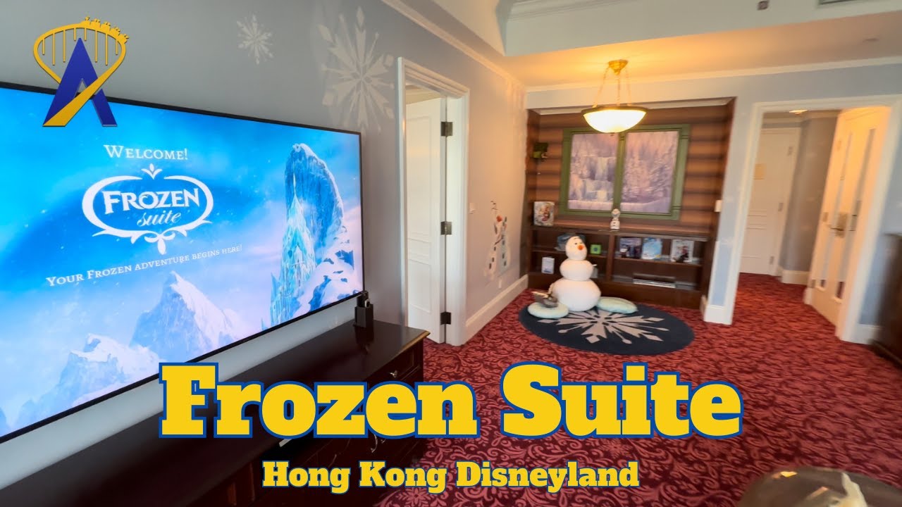 Frozen Suite Tour from Disneyland Hotel Hong Kong