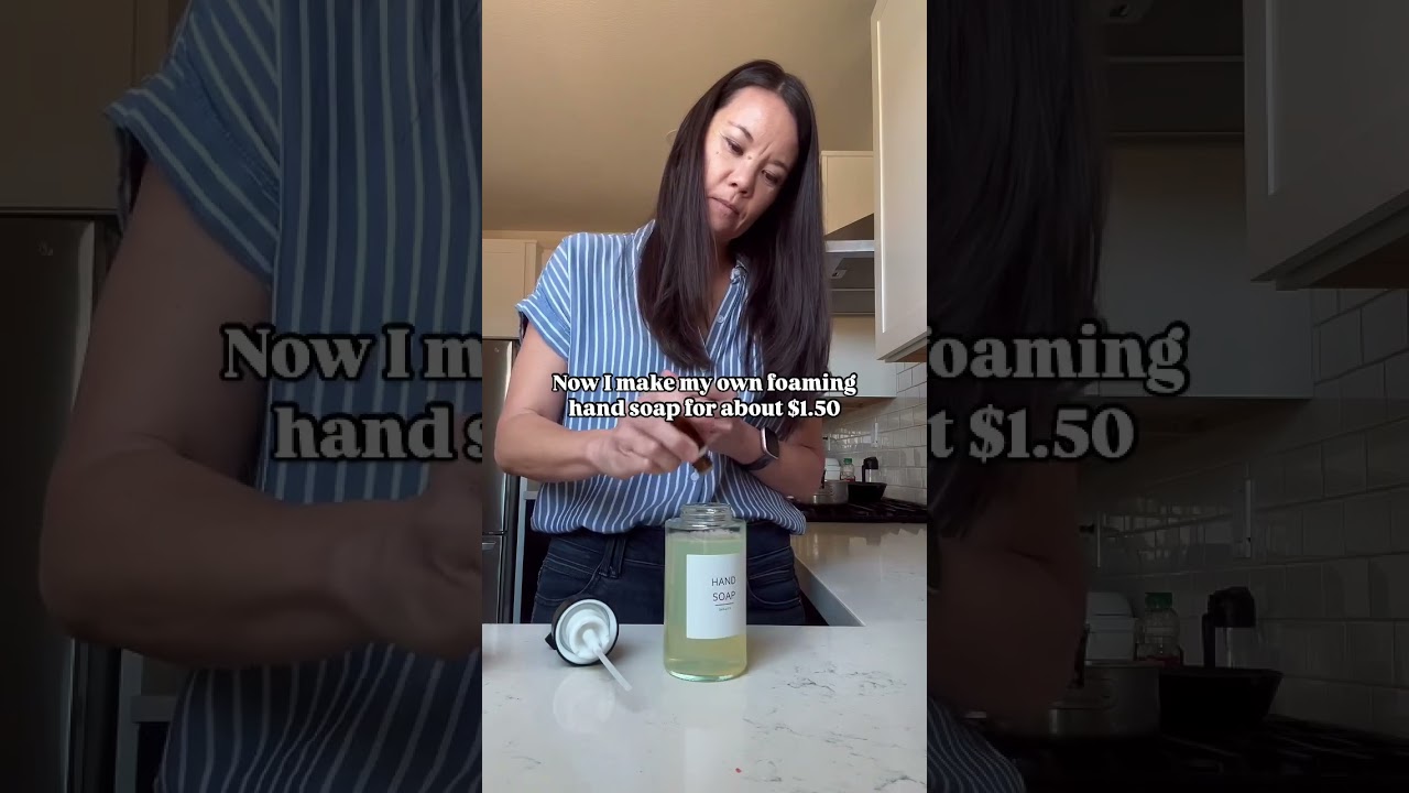 Make Your Own $1 Foaming Hand Soap