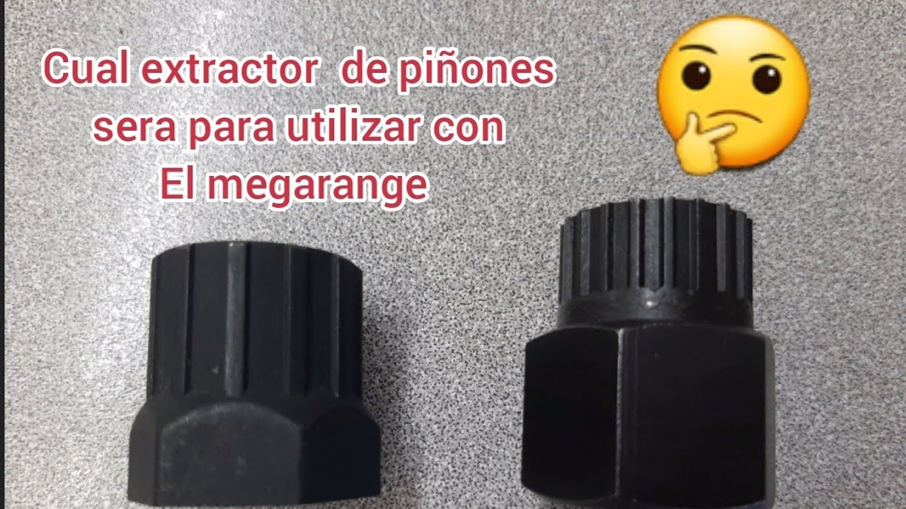 Como sabes cual extractor de piñones le queda al megarange