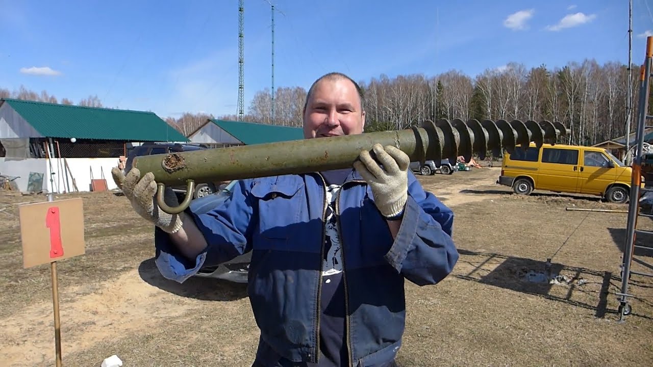 начало установки мачты Унжа и подготовка к установке антенны на 23см на RK3T - часть 1