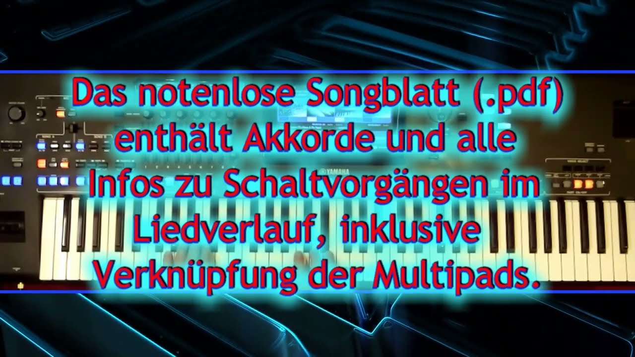 Wie CALIFORNIA DREAMIN mit YAMREGS-Soundpaket YR00027 auf Keyboard Yamaha Genos klingt.║YAMREGS.com