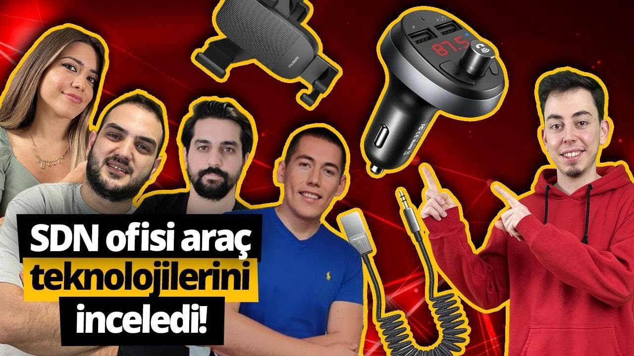 SDN ofisi Mcdodo'nun araç aksesuarlarını kendi arabalarında inceledi!