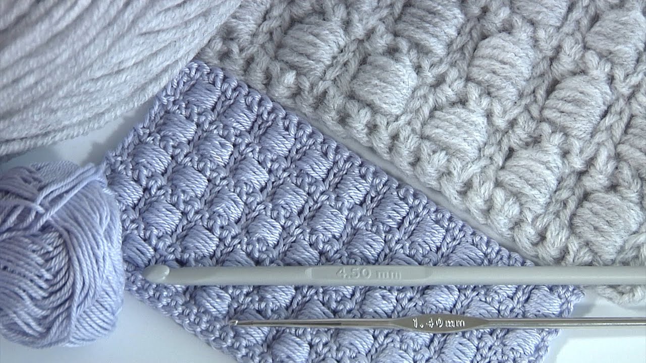 Crochet Trend with STITCH Pattern/FREE PATTERN/Bullion Block Stitch #crochetpattern