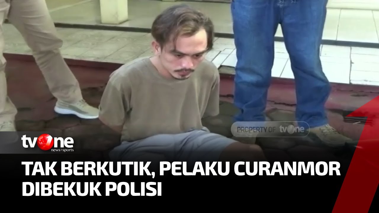 Pelaku Curanmor Berhasil Ditangkap usai Mencoba Kabur | Ragam Perkara tvOne