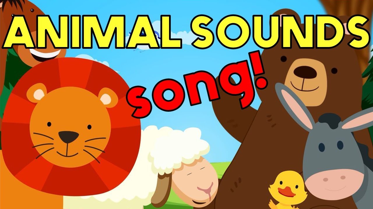 These Are the Sounds of Animals | Song for Kids and Toddlers!