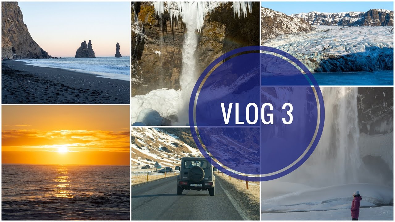 Fludir to Vik | ICELAND Roadtrip | Black Sand Beach, Vatnajokull, Skogafoss, Kvernufoss | 4k