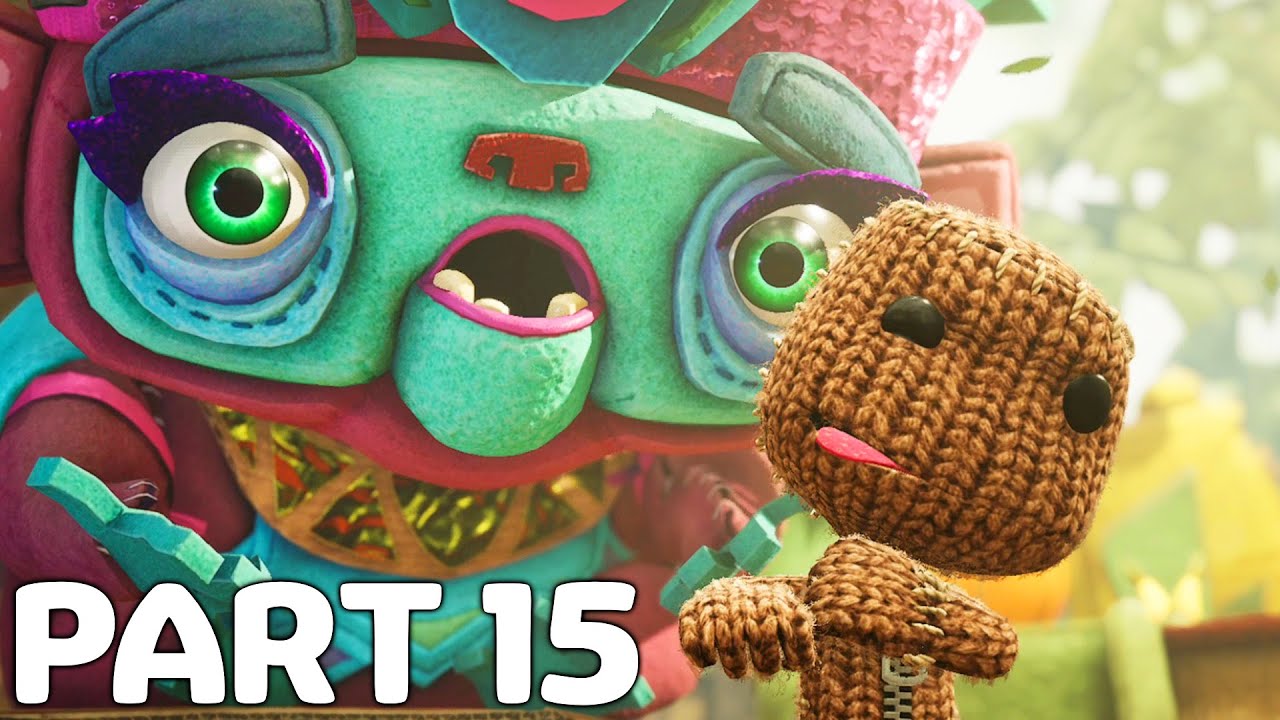 Sackboy A Big Adventure - Monkey Business 100% Walkthrough Part 15 - PS5 | PS4 Gameplay