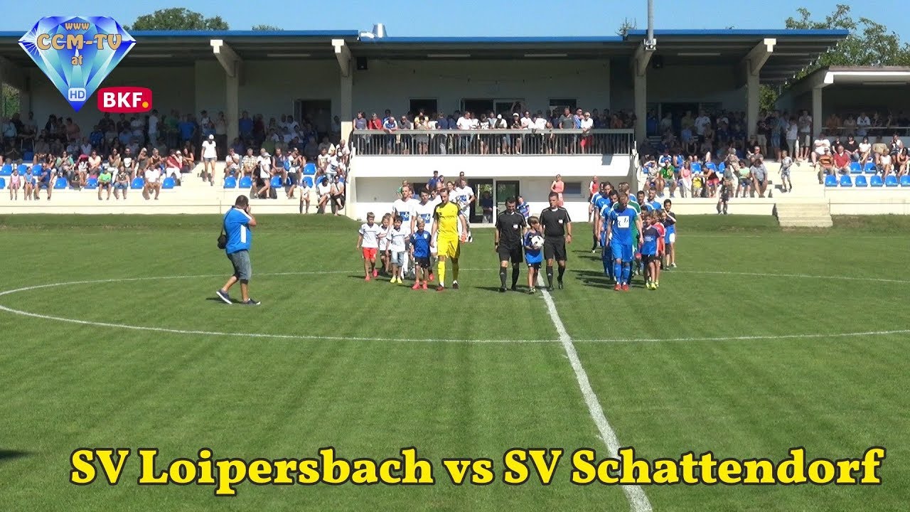 15. 8. 2017 - Fußball SV Loipersbach vs SV Schattendorf - CCM-TV.at