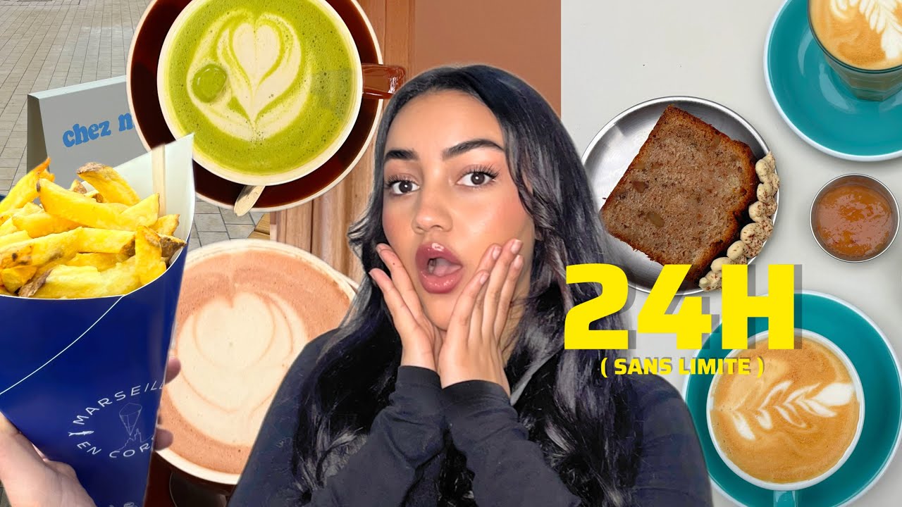 24H JE MANGE CE QUE JE VEUX 😮