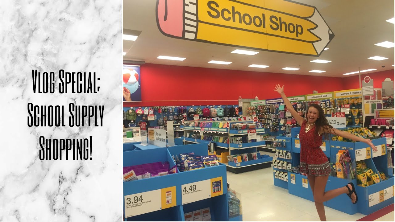 School Supply Shopping Vlog!