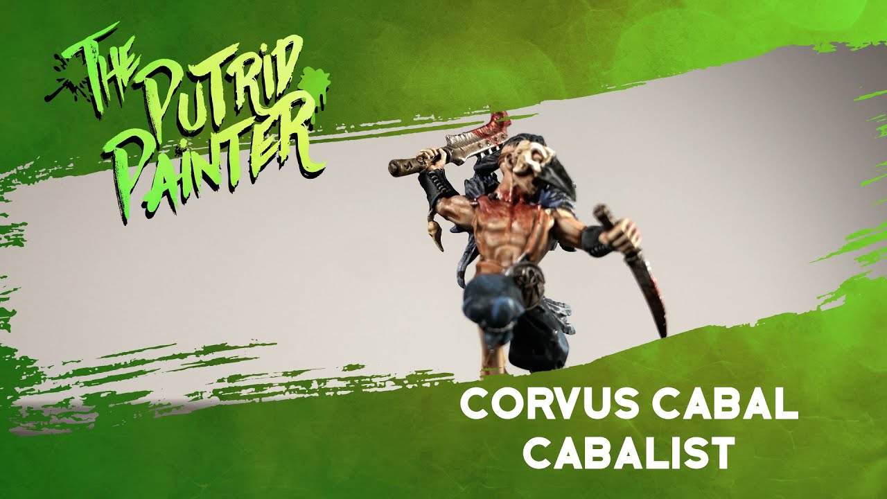 How to paint a Corvus Cabal Cabalist