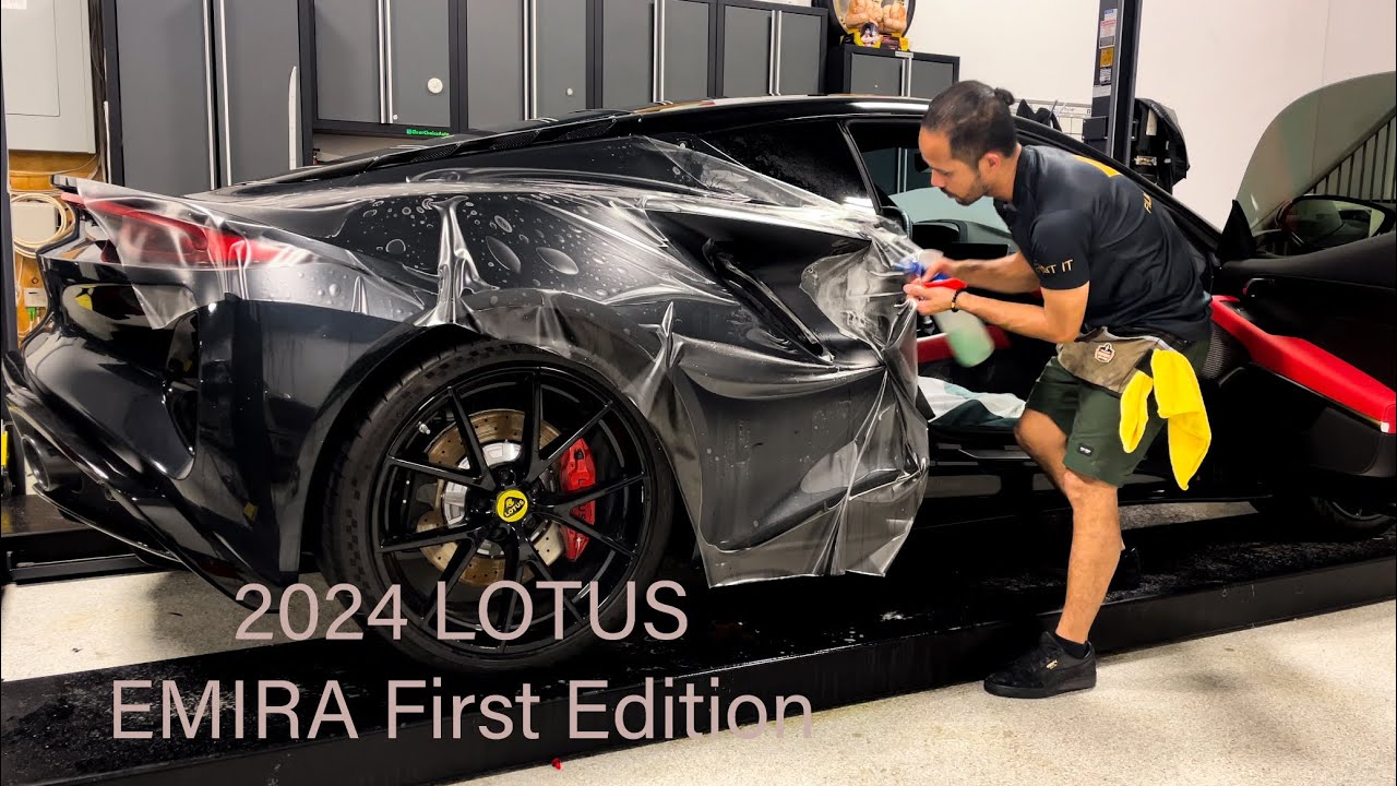 2024 Lotus Emira 1 First Edition - Gloss to Matte PPF Conversion