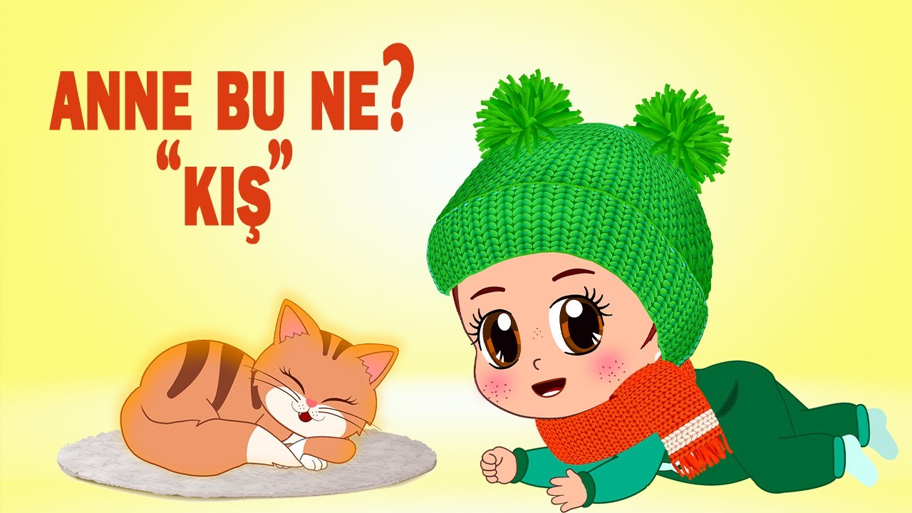 Anne Bu Ne? KIŞ🔥🍵🧣 Eğitici ve Eğlenceli Bebek ve &Ccedil;ocuk Şarkıları🎶Aliş ile Zeliş🎈