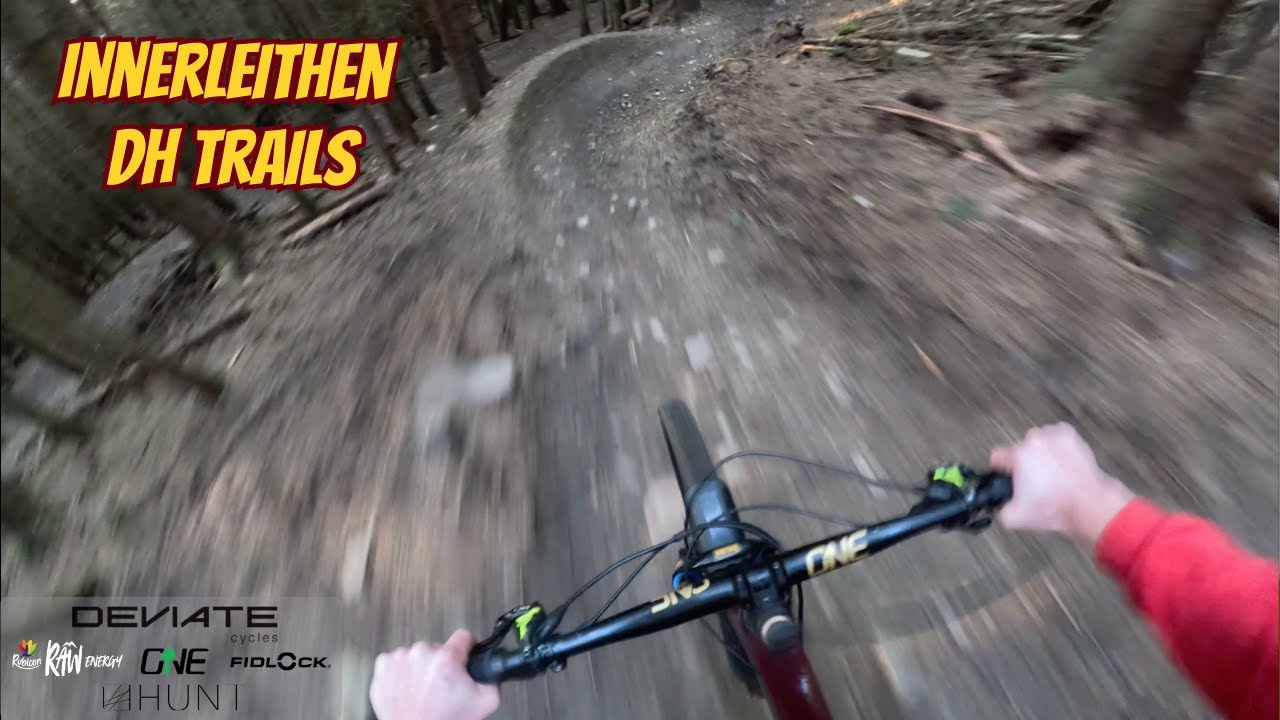 Riding Fresh Downhill Trails at Innerleithen 🙌