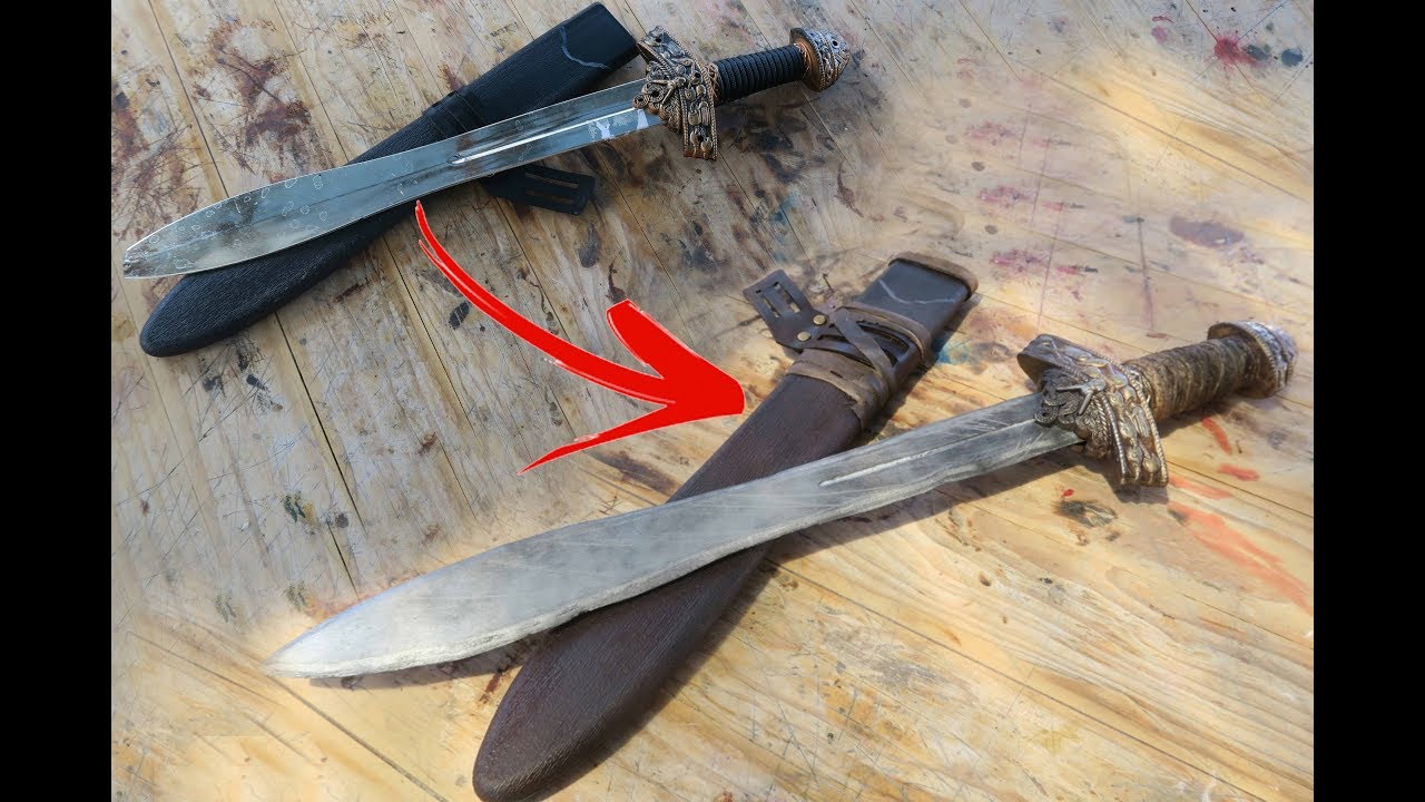 How I Make Money Painting Plastic VIKING Swords