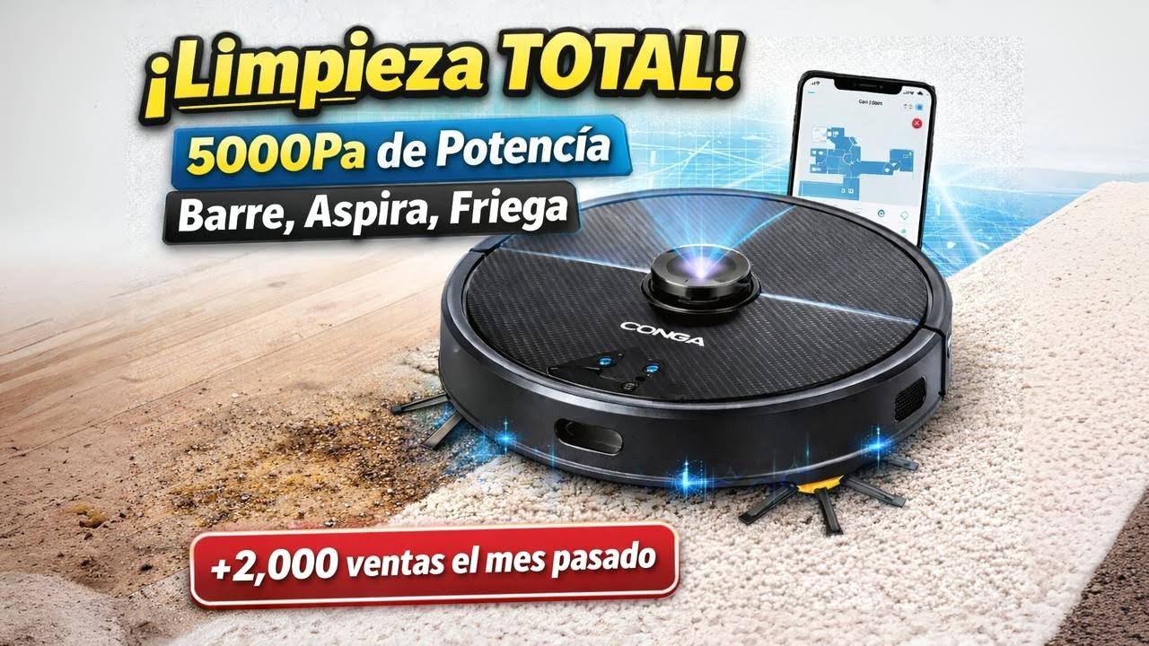 El Robot Aspirador Conga M50 X - Treme que me Cambió la Vida | Reseña Completa