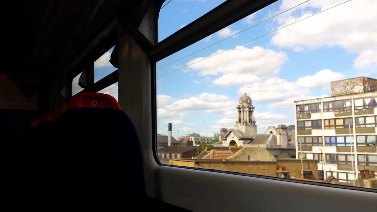 London Overground: Class 317 708 Bethnal Green-Hackney Downs towards Chingford