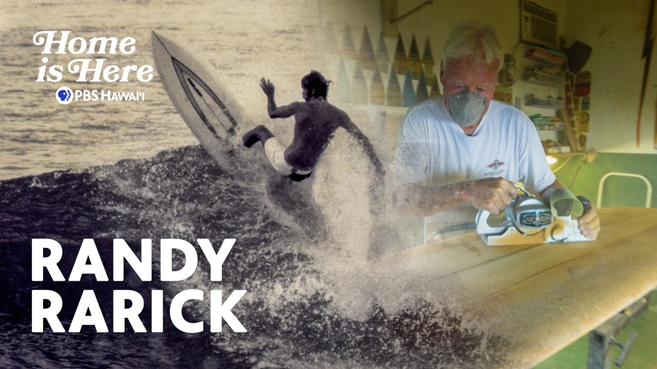 Surfer Randy Rarick | Home is Here | PBS HAWAIʻI