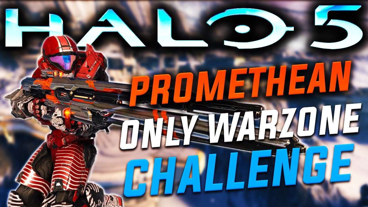 Halo 5 - Promethean Only Warzone Challenge!